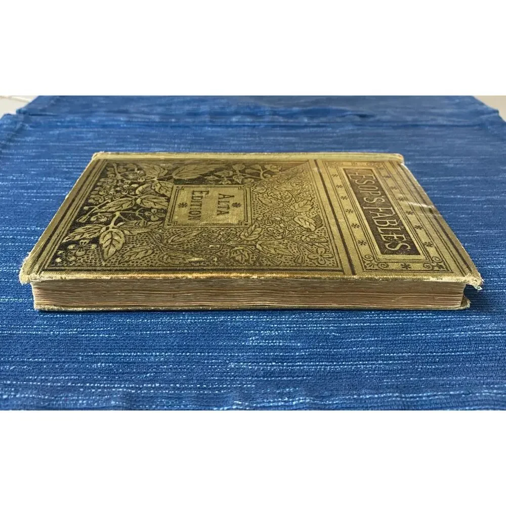 Aesop's Fables Alta Edition 1800's Porter & Coates Illustrated John Tenniel 87B